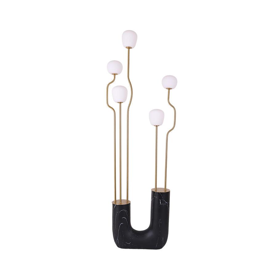 Aria Elegant Comet Floor Lamp-Neutral Decor