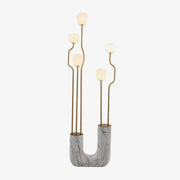 Aria Elegant Comet Floor Lamp-Neutral Decor