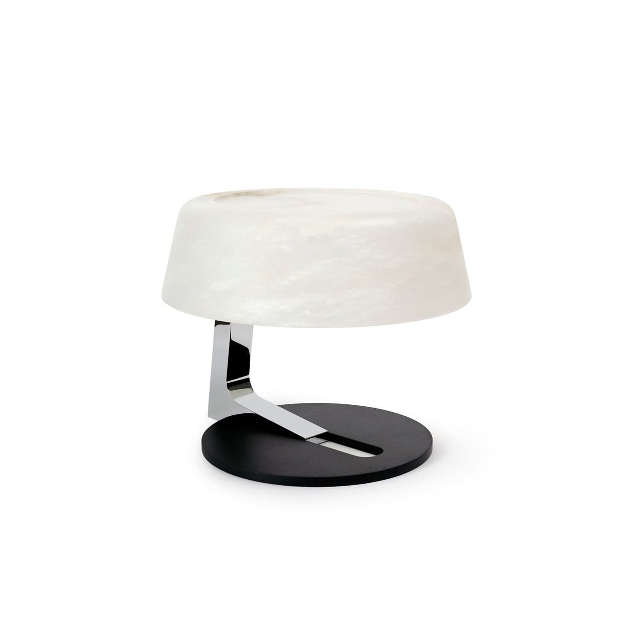 Nysolora Dome Alabaster Table Lamp-Neutral Decor