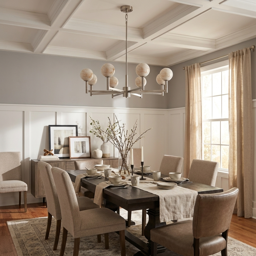 Corleigh Alabaster Chandelier
