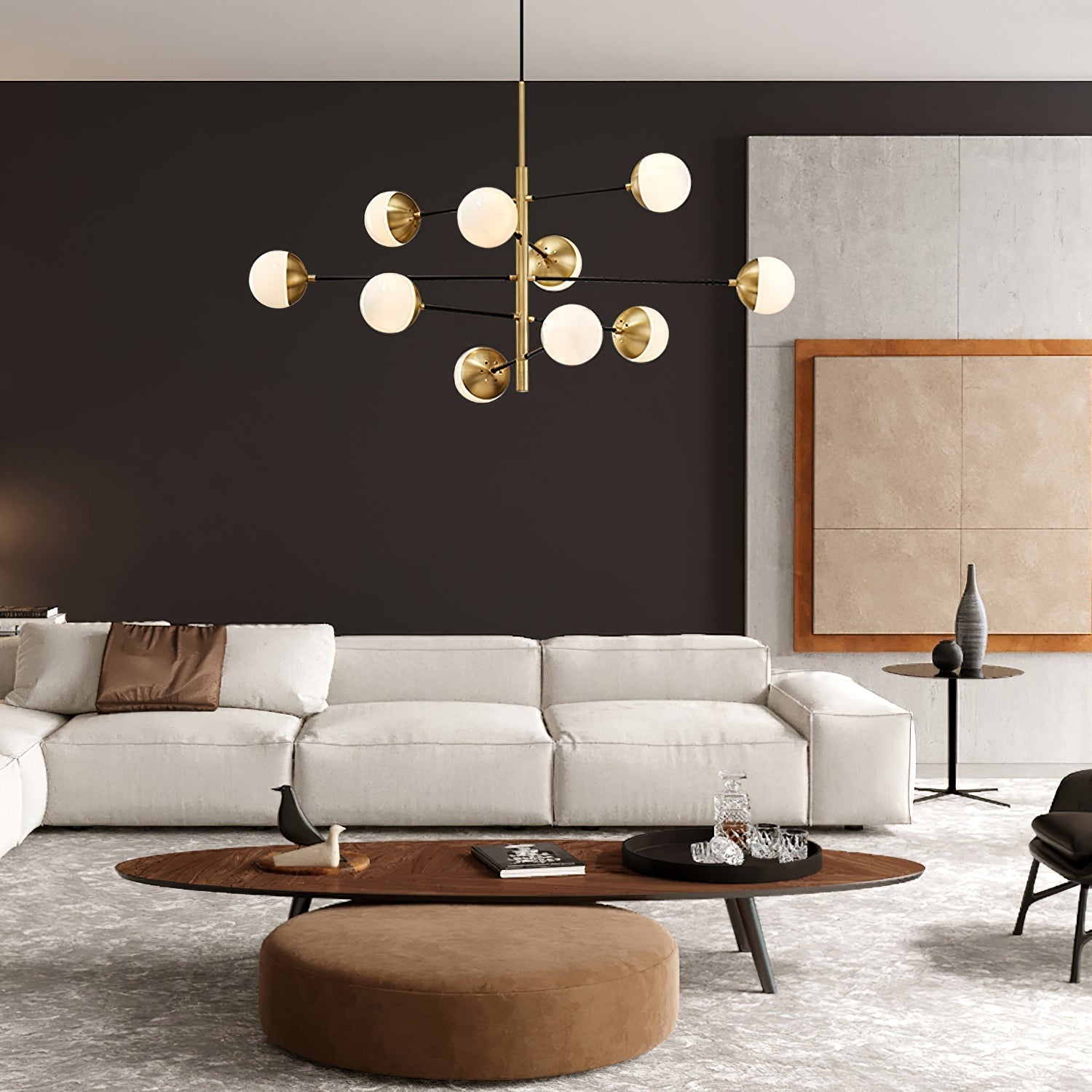 Celandine Glass Chandelier