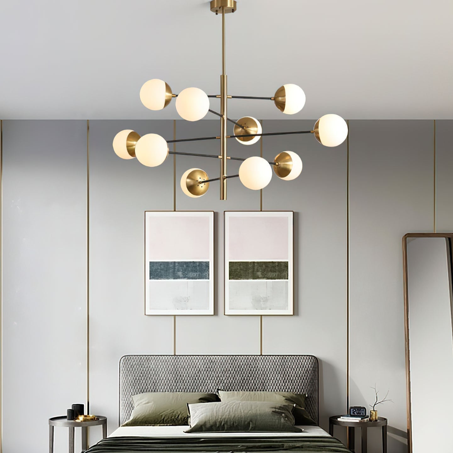 Celandine Glass Chandelier