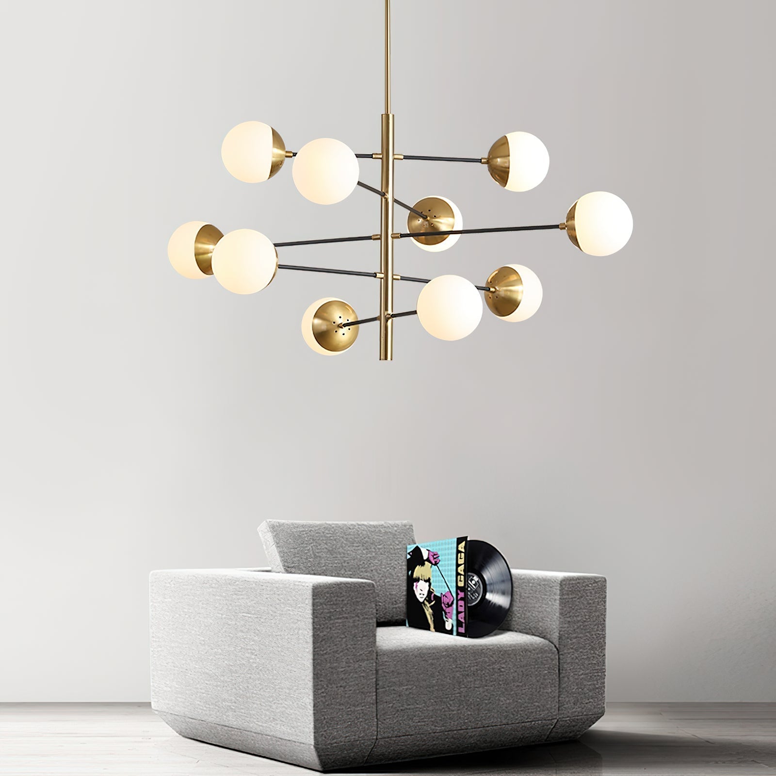 Celandine Glass Chandelier