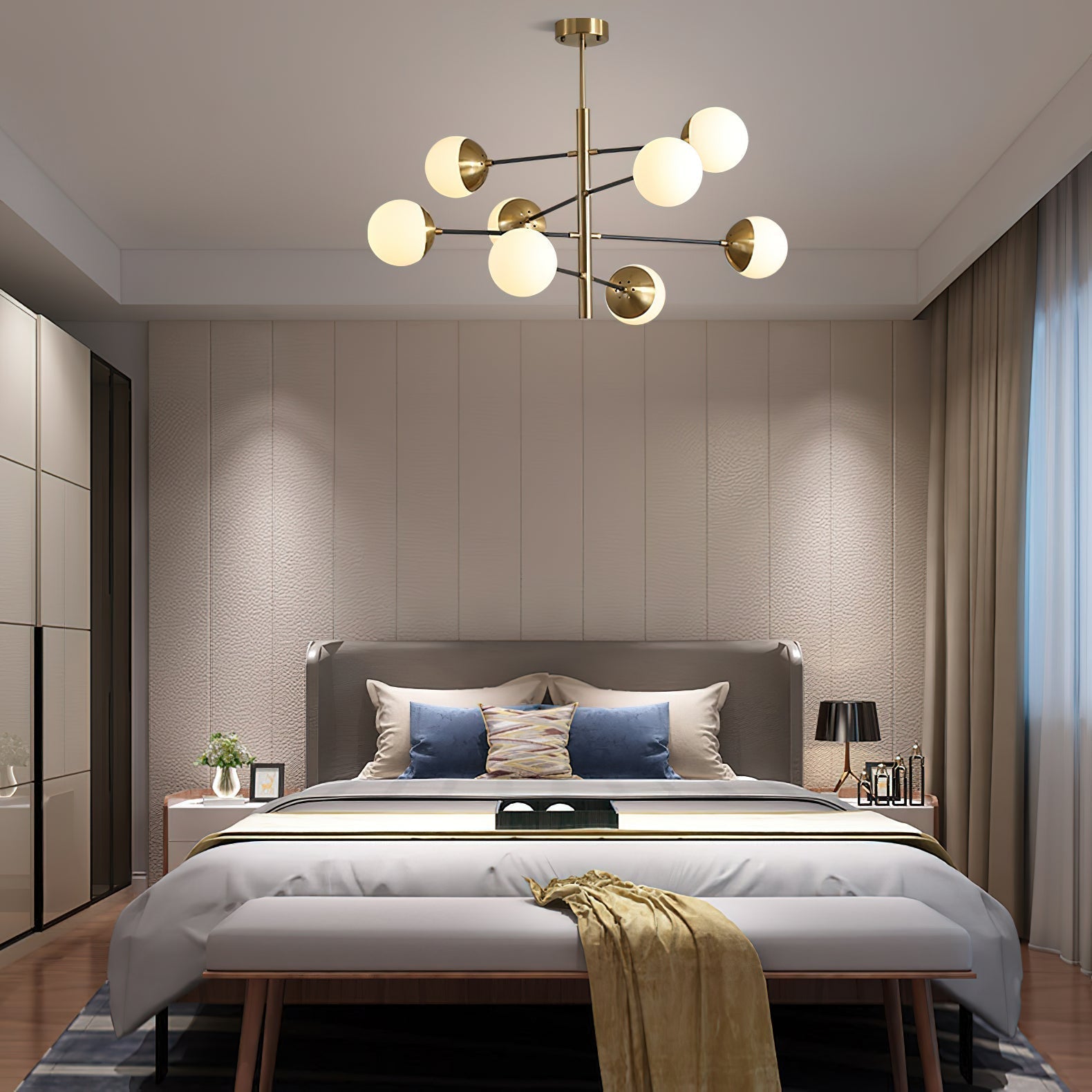 Celandine Glass Chandelier