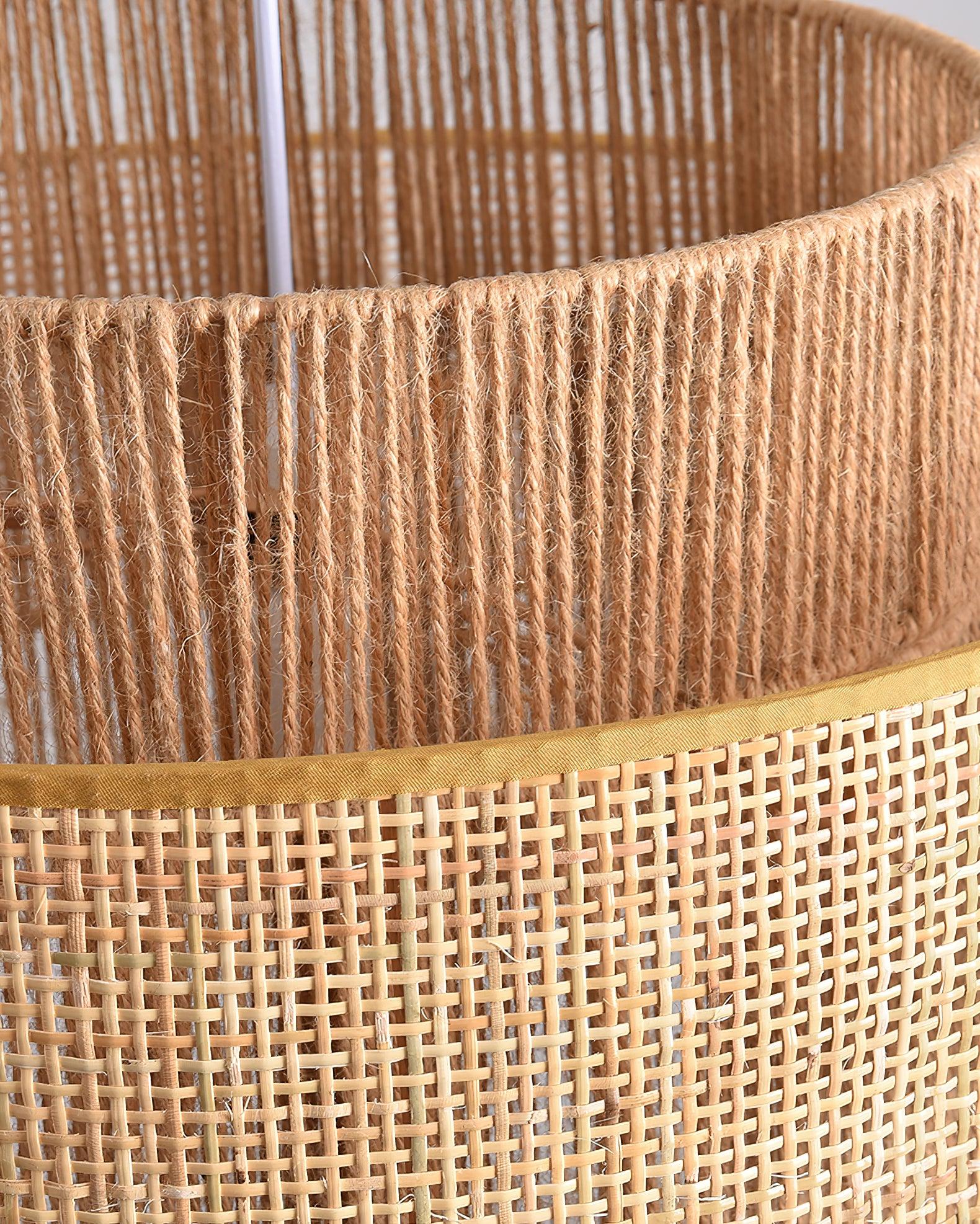 Crigen Concentric Rattan Pendant Light-Neutral Decor