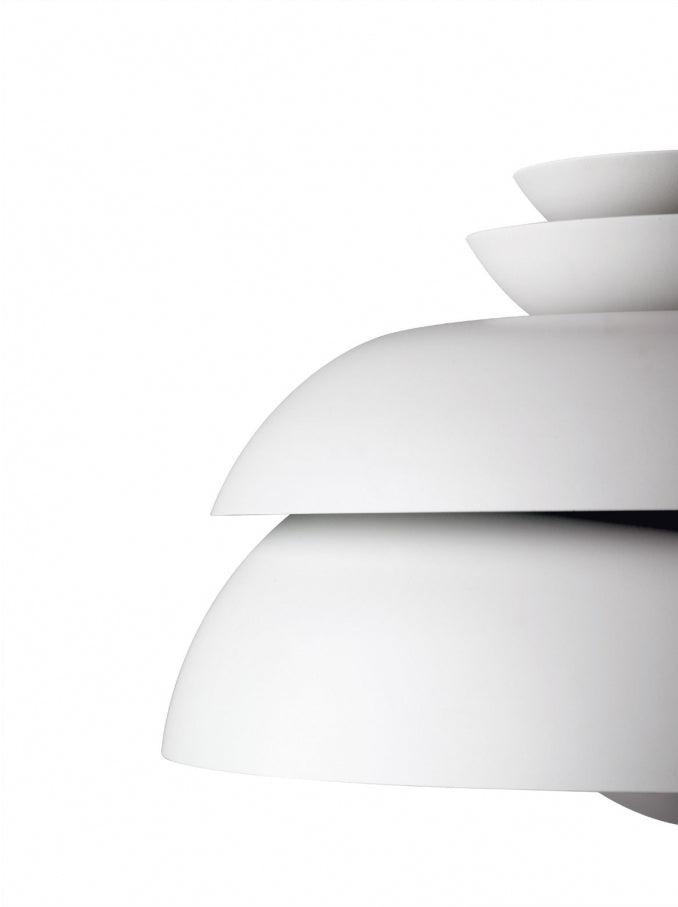 Novenu White Scandinavian Pendant Lamp-Neutral Decor