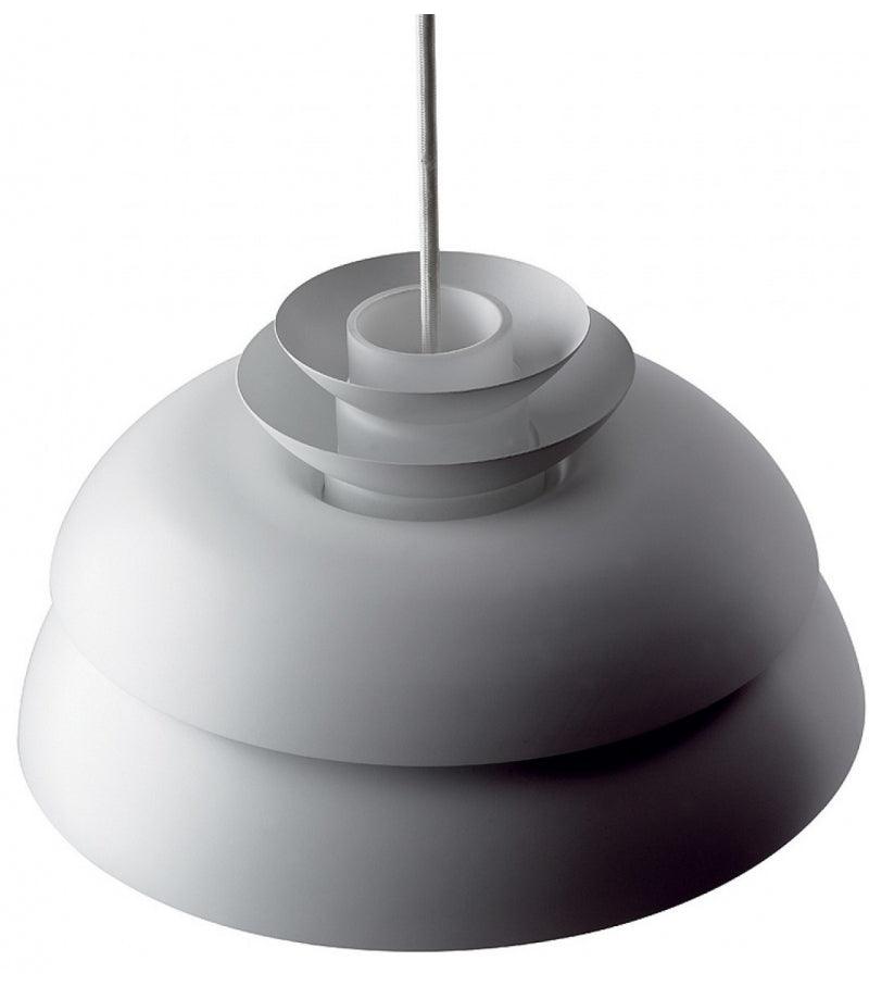 Novenu White Scandinavian Pendant Lamp-Neutral Decor