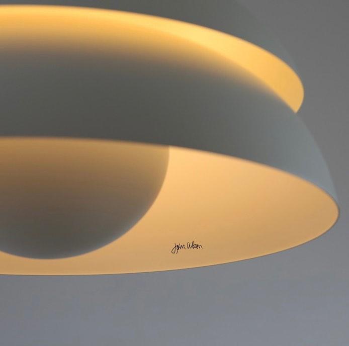 Novenu White Scandinavian Pendant Lamp-Neutral Decor