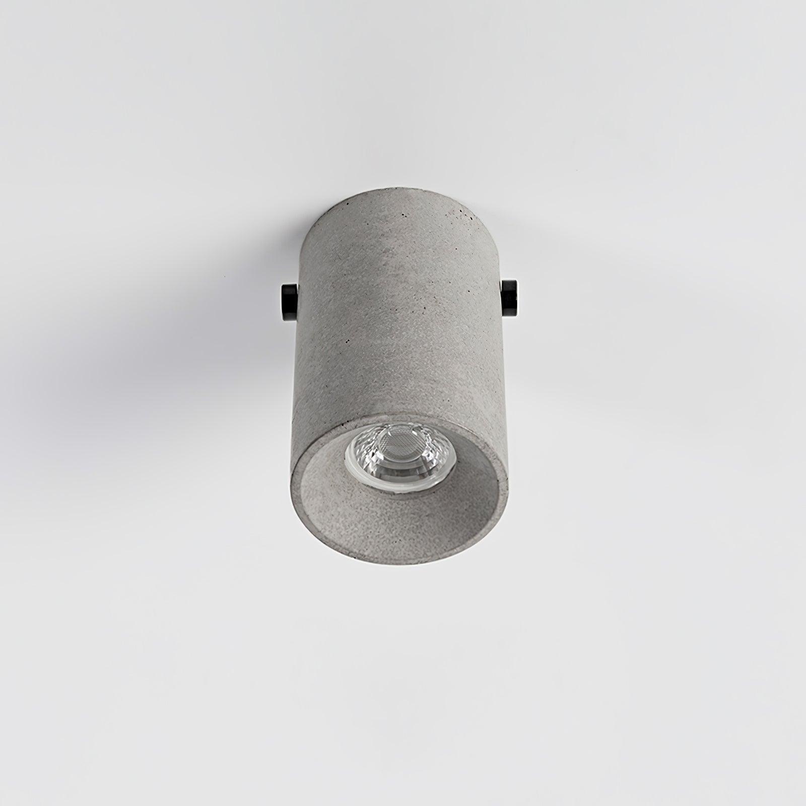 Berion Modern Minimalist Concrete Ceiling Lamp-Neutral Decor