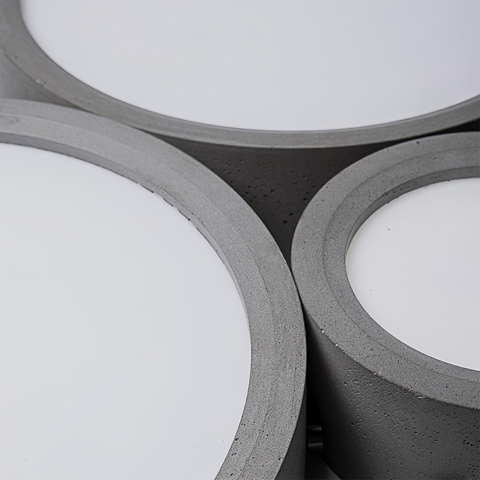 Berion Modern Minimalist Concrete Ceiling Lamp-Neutral Decor