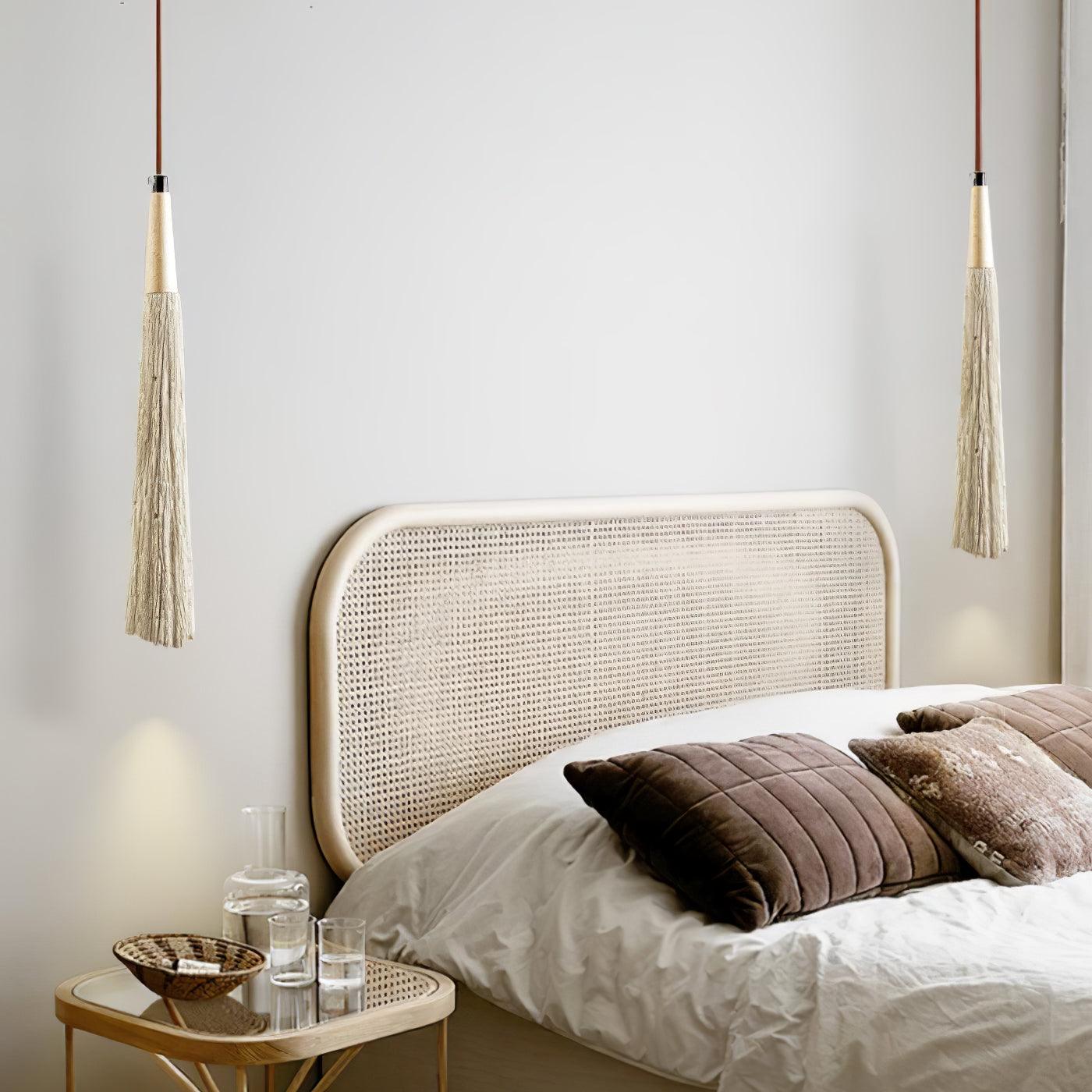 Lirixon Pendant Lamp Concrete Pleated-Neutral Decor
