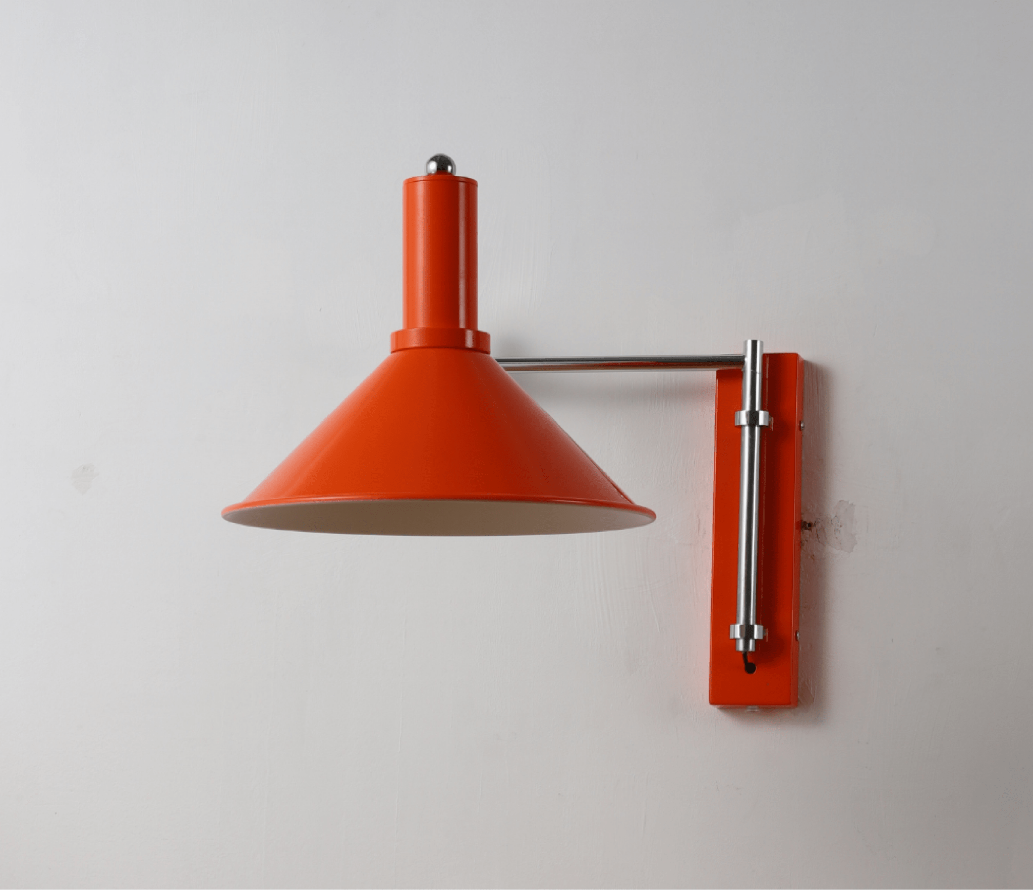 Cone Swing Arm Wall Sconce-Neutral Decor