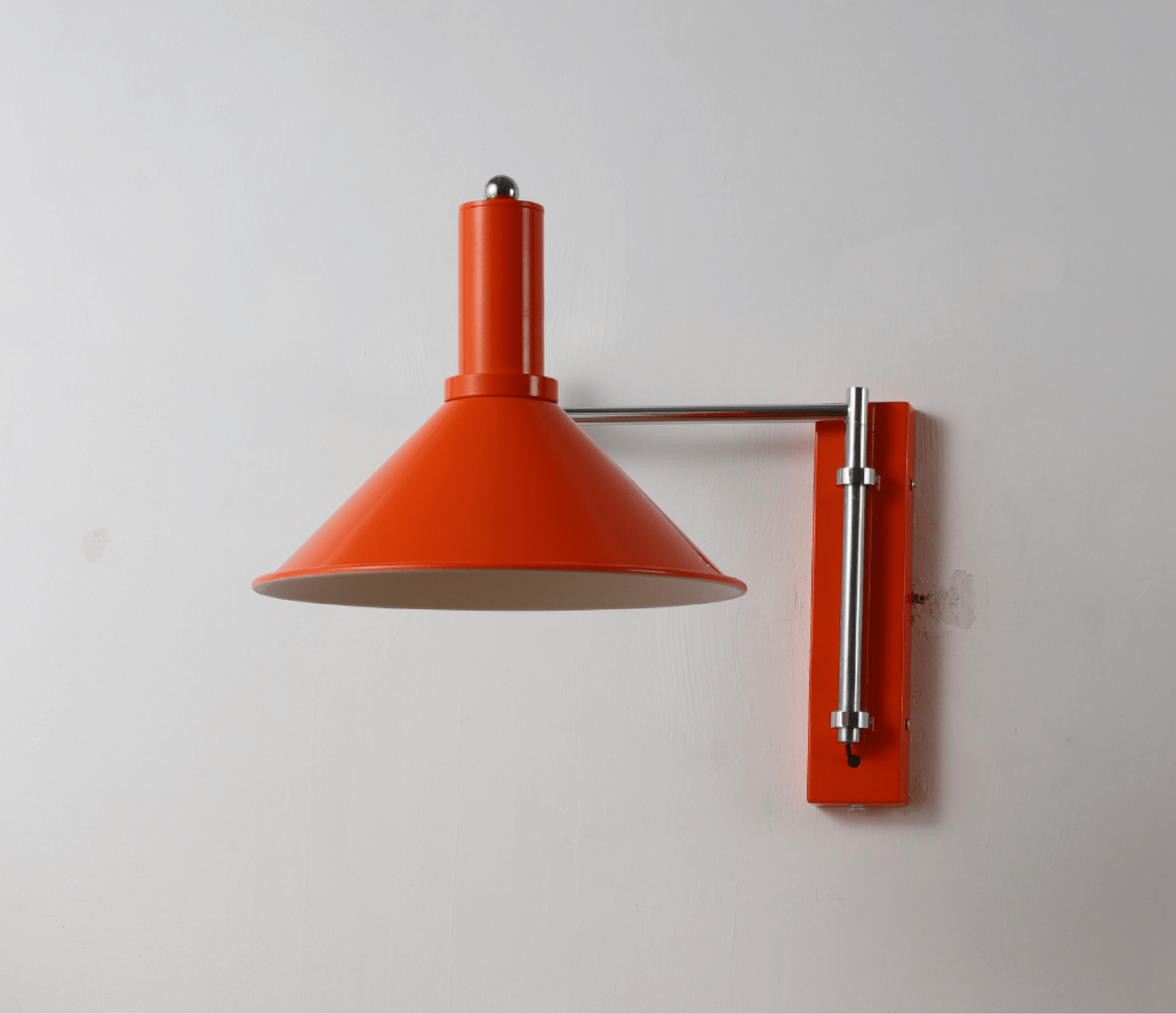 Cone Swing Arm Wall Sconce-Neutral Decor