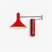 Cone Swing Arm Wall Sconce-Neutral Decor