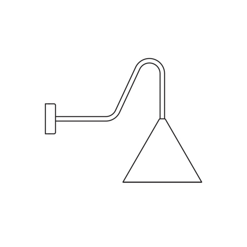 Forgecone Rustic Cone Wall Light-Neutral Decor