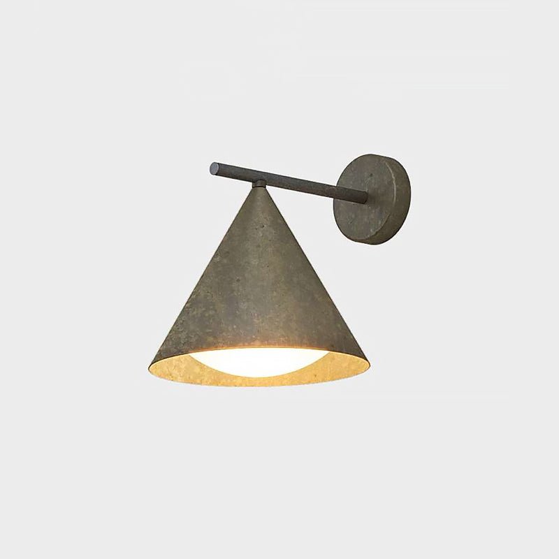 Forgecone Rustic Cone Wall Light-Neutral Decor