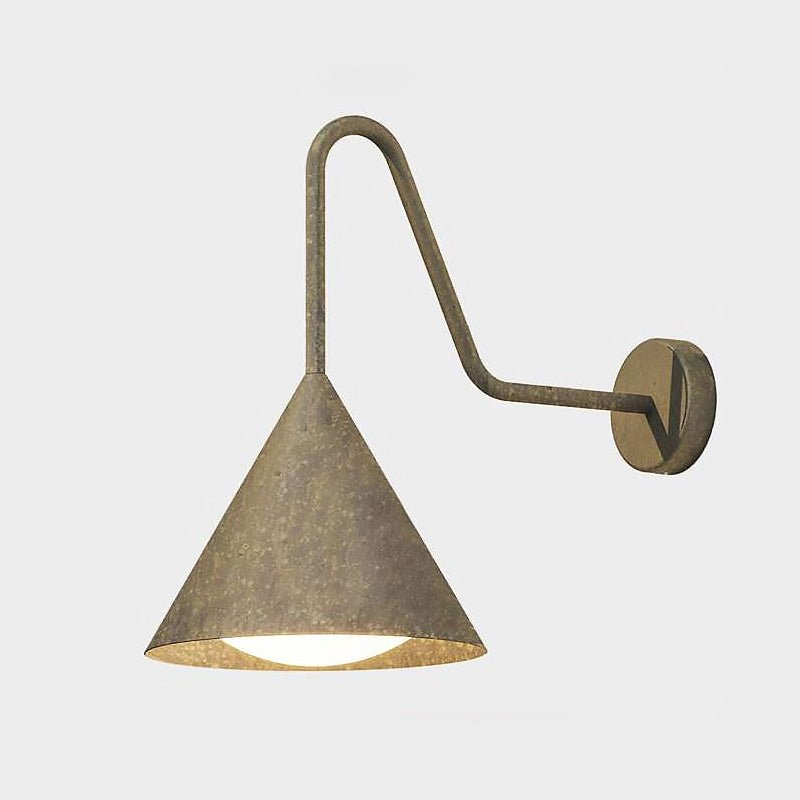 Forgecone Rustic Cone Wall Light-Neutral Decor