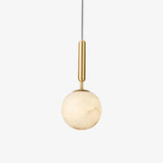 Tomino Alabaster Pendant Light-Neutral Decor