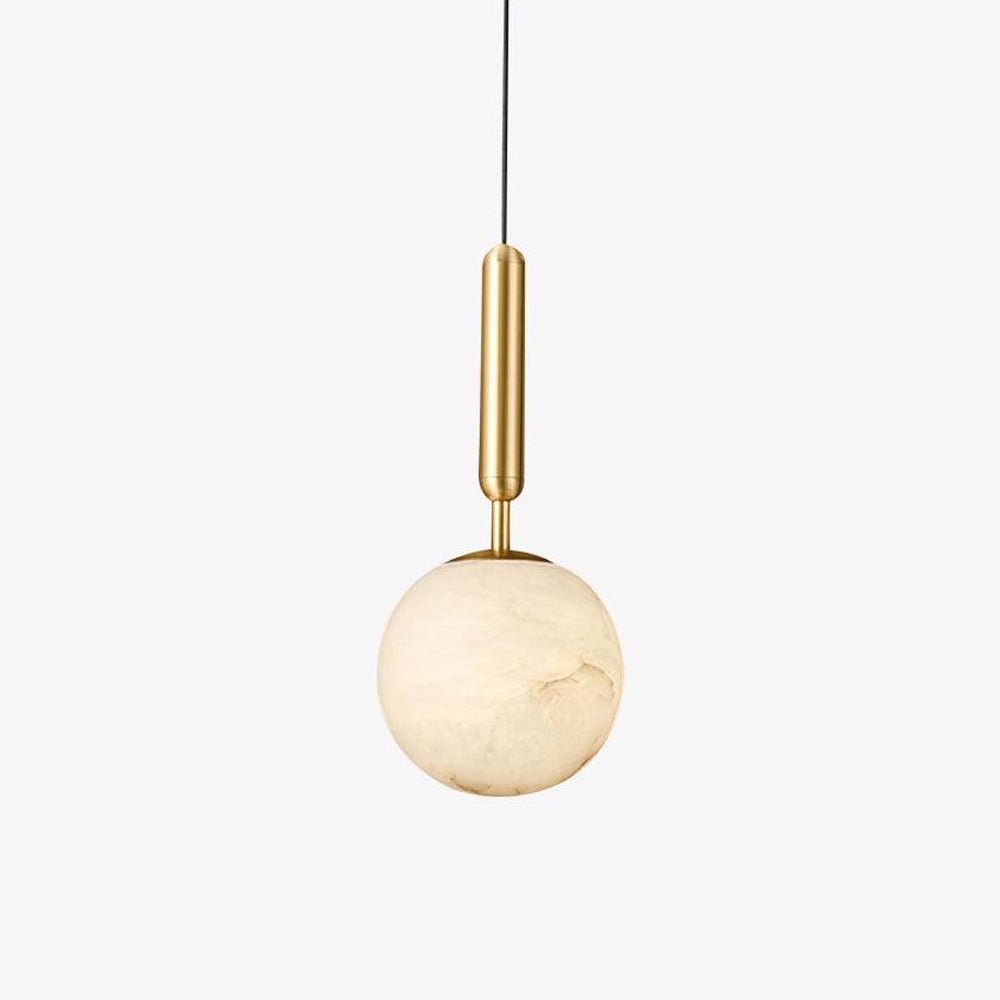 Tomino Alabaster Pendant Light-Neutral Decor