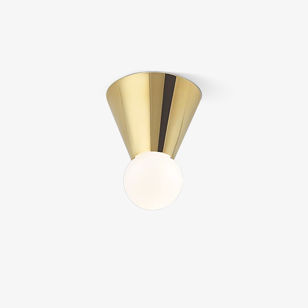 Nycareth Modern Minimalist Glass Ceiling Lamp-Neutral Decor