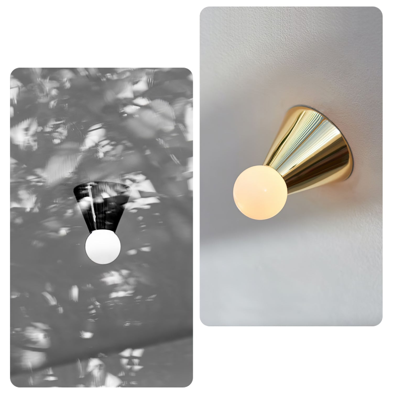 Nycareth Modern Minimalist Glass Ceiling Lamp-Neutral Decor