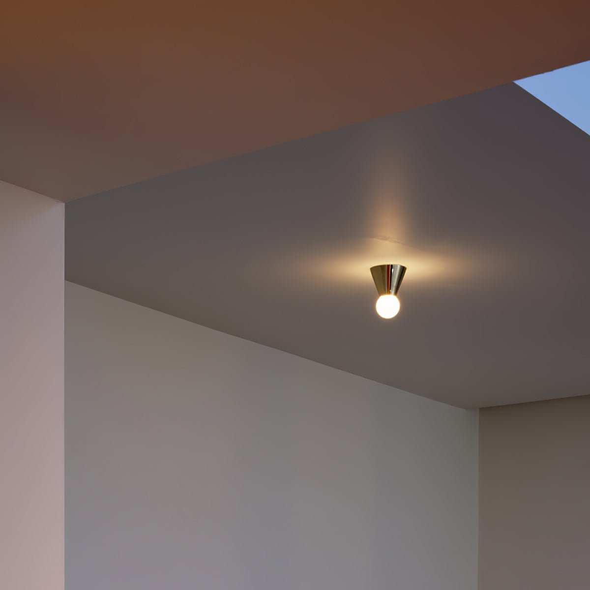 Nycareth Modern Minimalist Glass Ceiling Lamp-Neutral Decor