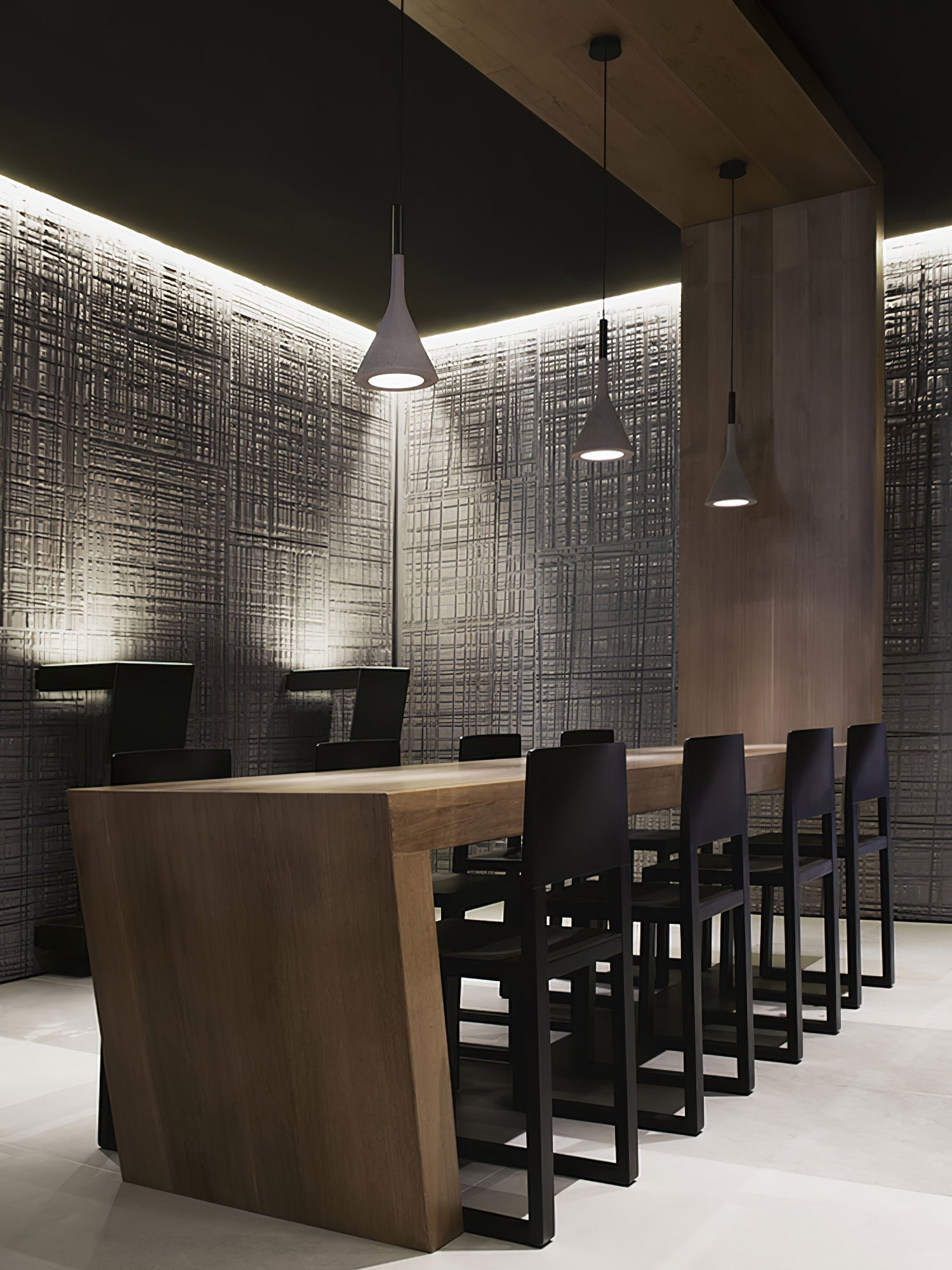 Nixor Pendant Lamp Concrete Conical Industrial-Neutral Decor