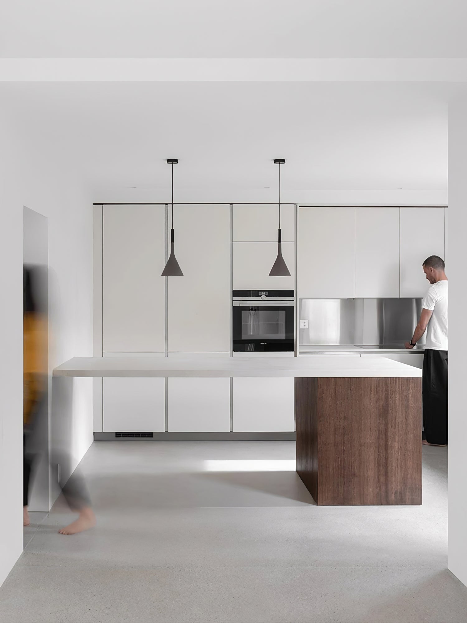 Nixor Pendant Lamp Concrete Conical Industrial-Neutral Decor