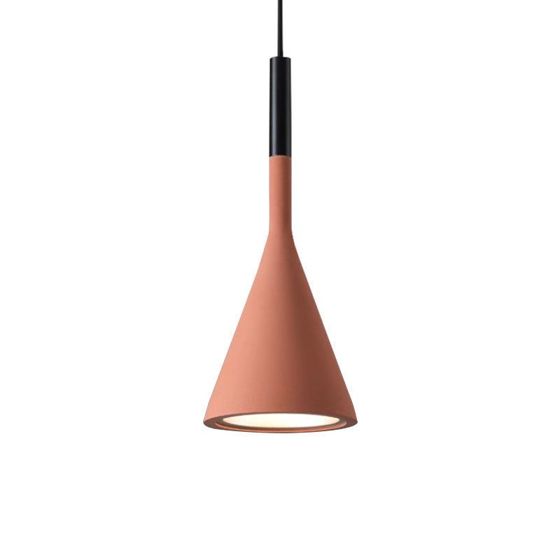 Nixor Pendant Lamp Concrete Conical Industrial-Neutral Decor