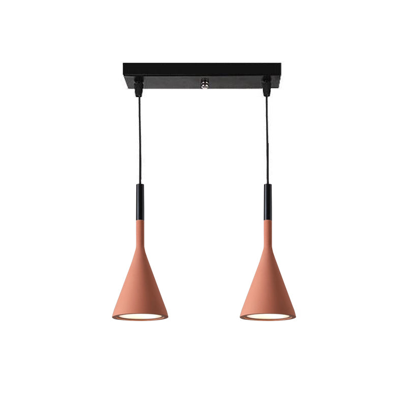 Nixor Pendant Lamp Concrete Conical Industrial-Neutral Decor