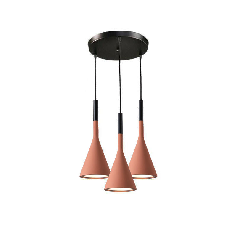 Nixor Pendant Lamp Concrete Conical Industrial-Neutral Decor