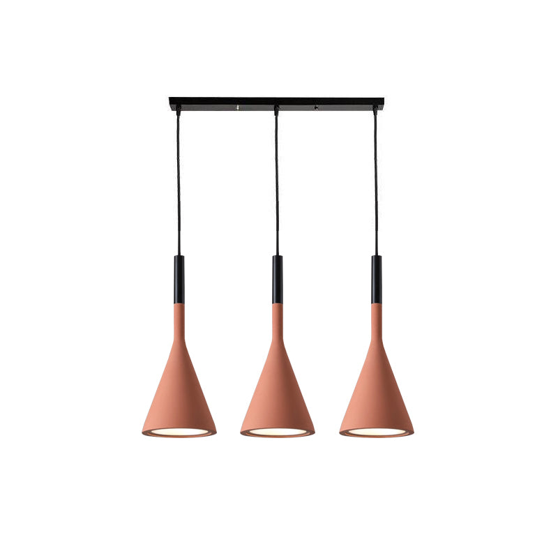 Nixor Pendant Lamp Concrete Conical Industrial-Neutral Decor