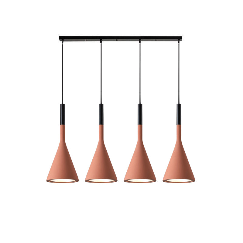 Nixor Pendant Lamp Concrete Conical Industrial-Neutral Decor