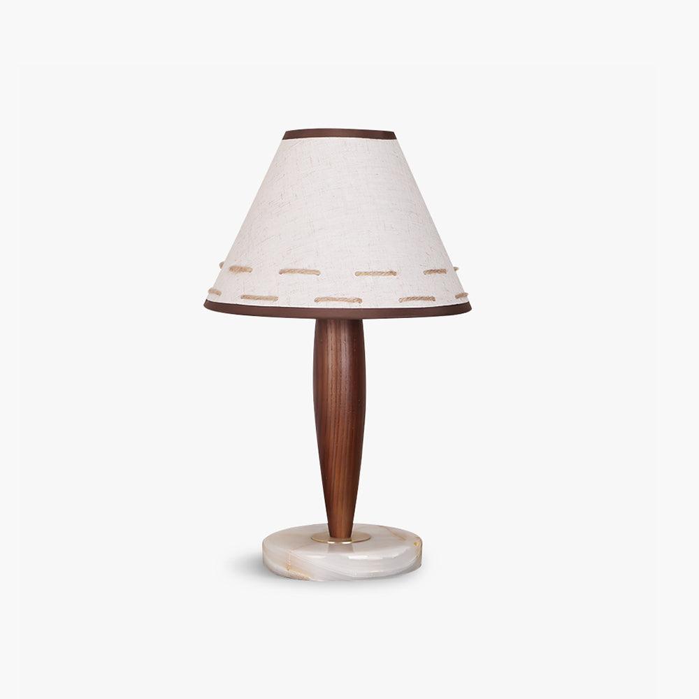 Taylor Vintage Fabric Table Lamp-Neutral Decor