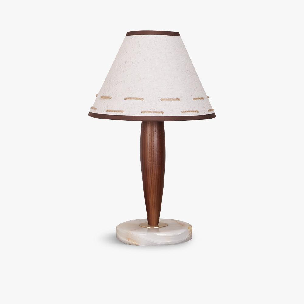 Taylor Vintage Fabric Table Lamp-Neutral Decor