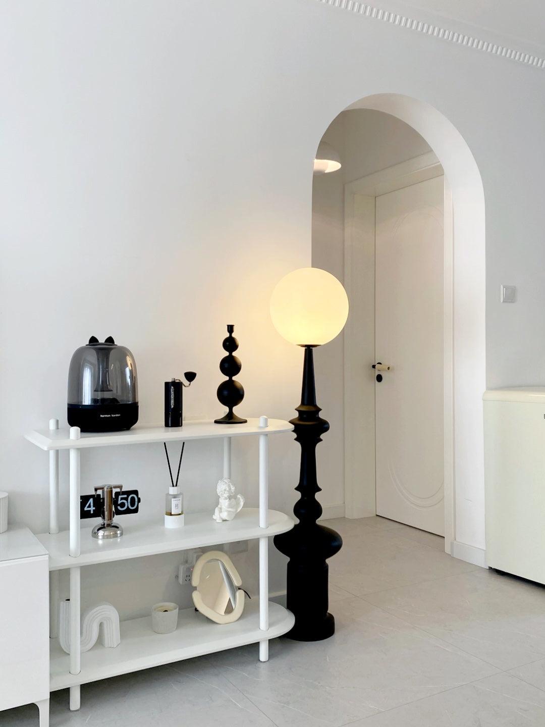 Riroxen Floor Lamp Roman Column-Neutral Decor