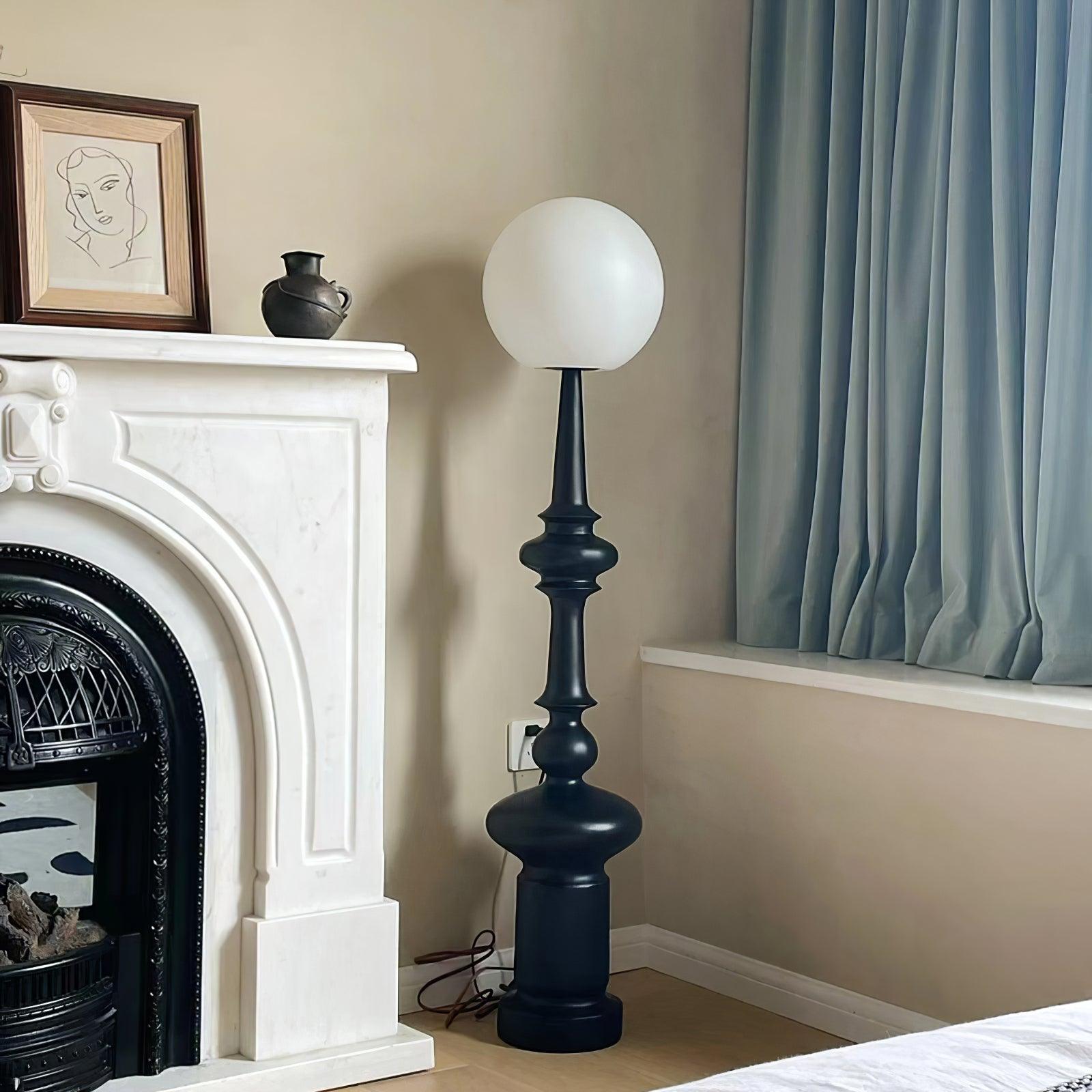 Riroxen Floor Lamp Roman Column-Neutral Decor