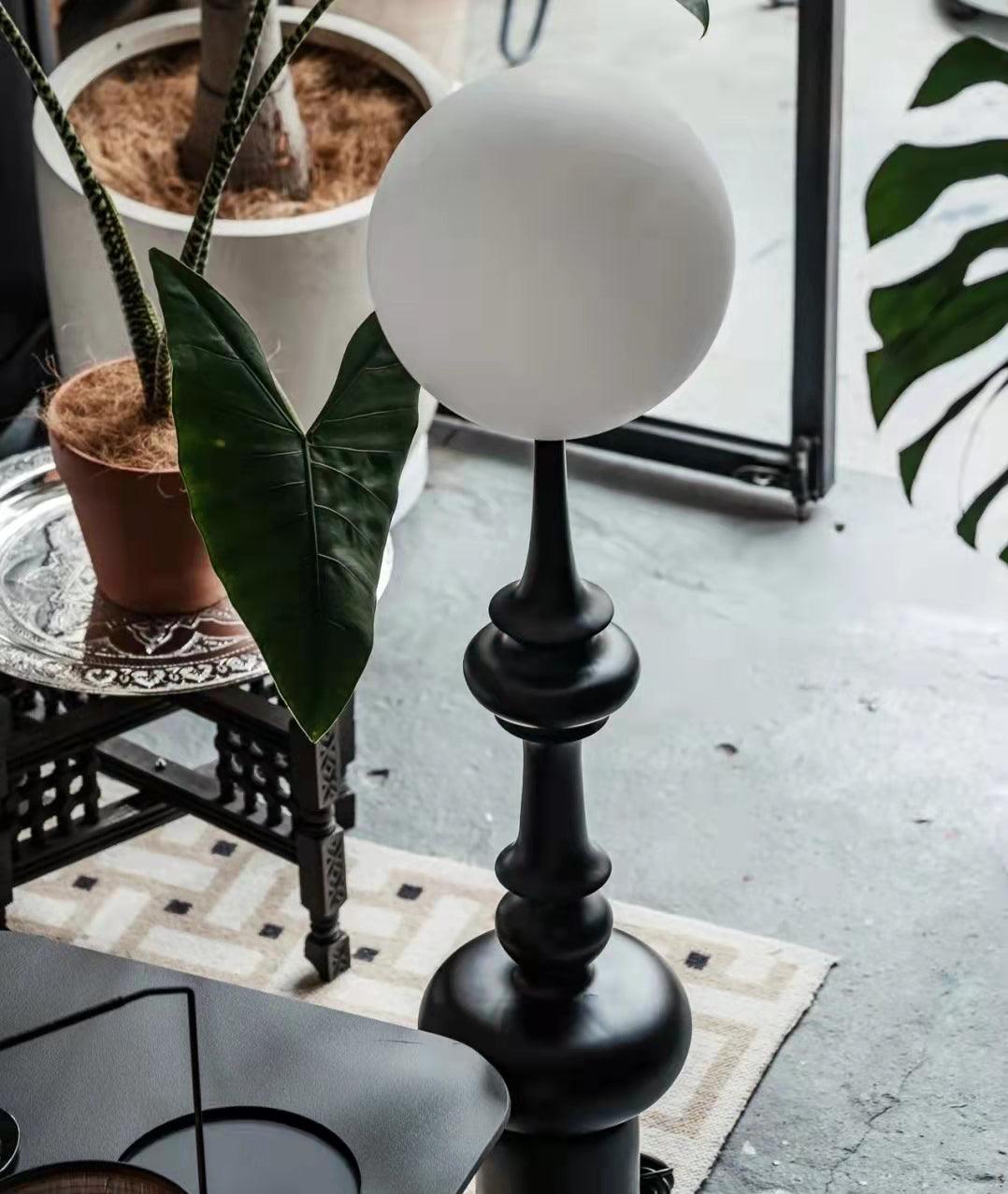 Riroxen Floor Lamp Roman Column-Neutral Decor