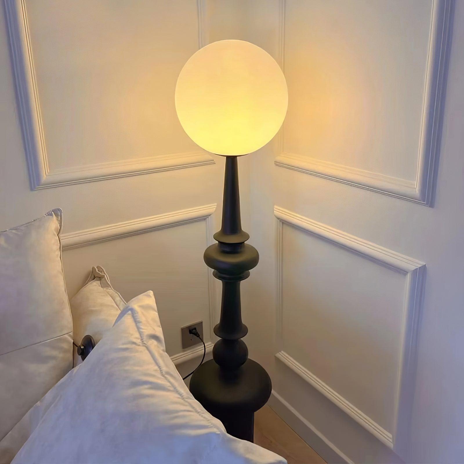 Riroxen Floor Lamp Roman Column-Neutral Decor