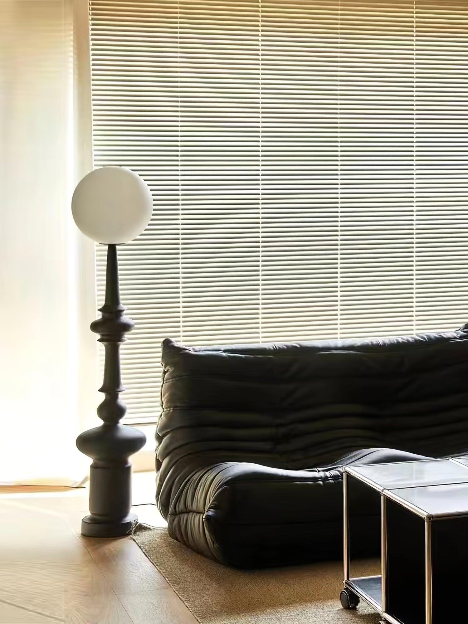 Riroxen Floor Lamp Roman Column-Neutral Decor