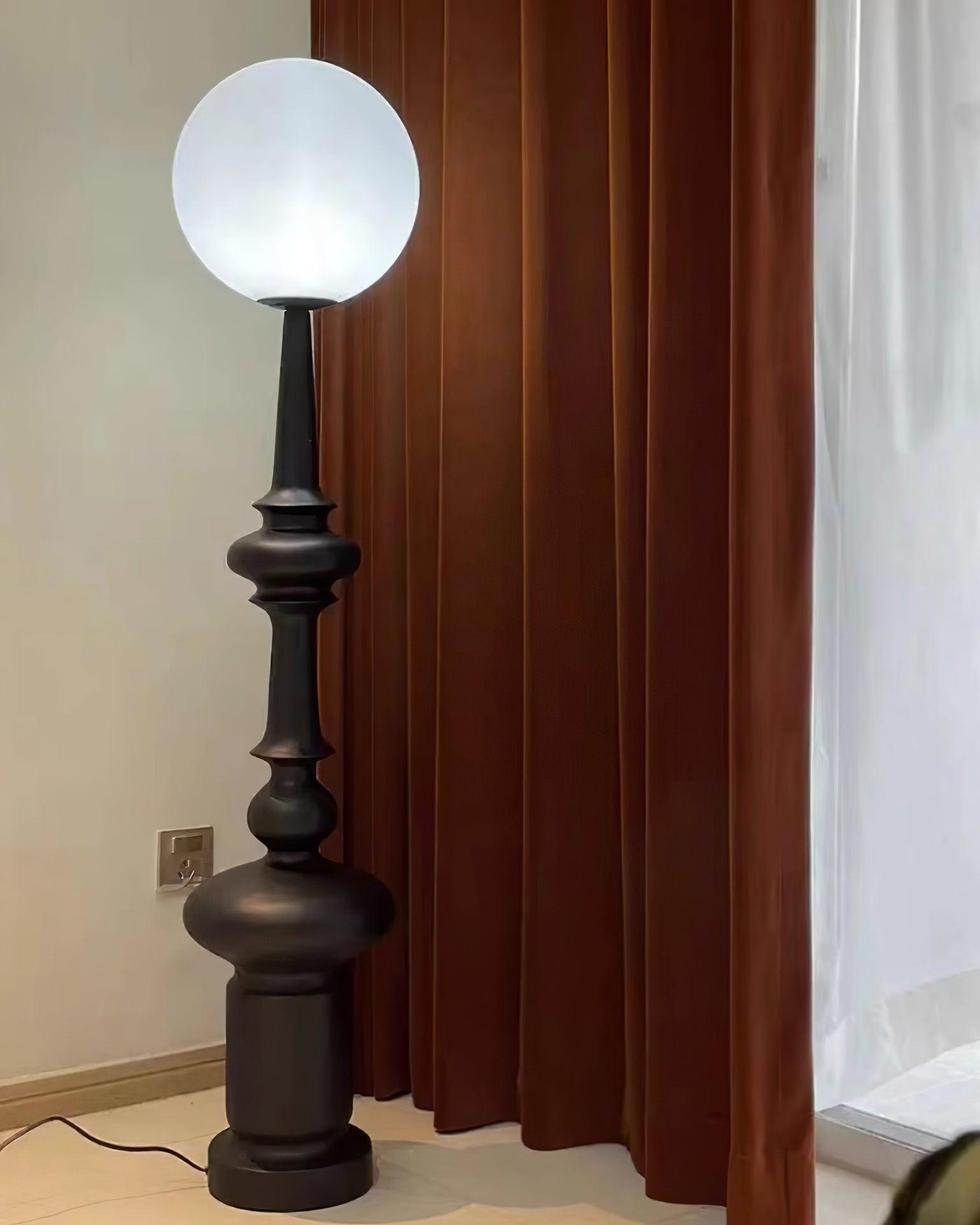 Riroxen Floor Lamp Roman Column-Neutral Decor