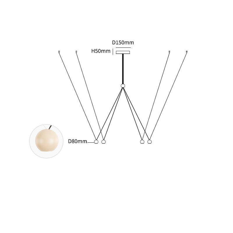 Constellation System Pendant Lamp-Neutral Decor