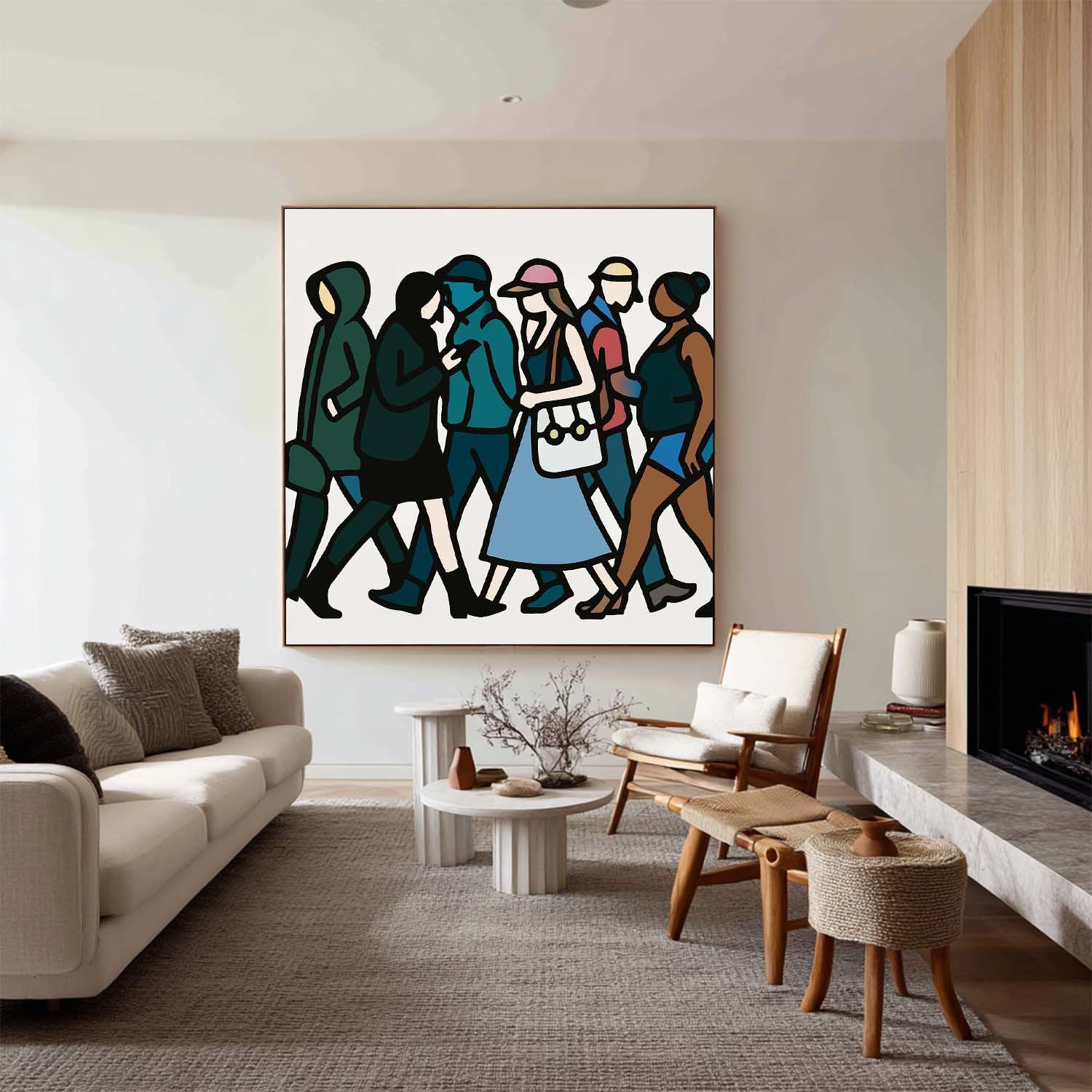 Modern Pop Painting ABAS293 - Neutralighting