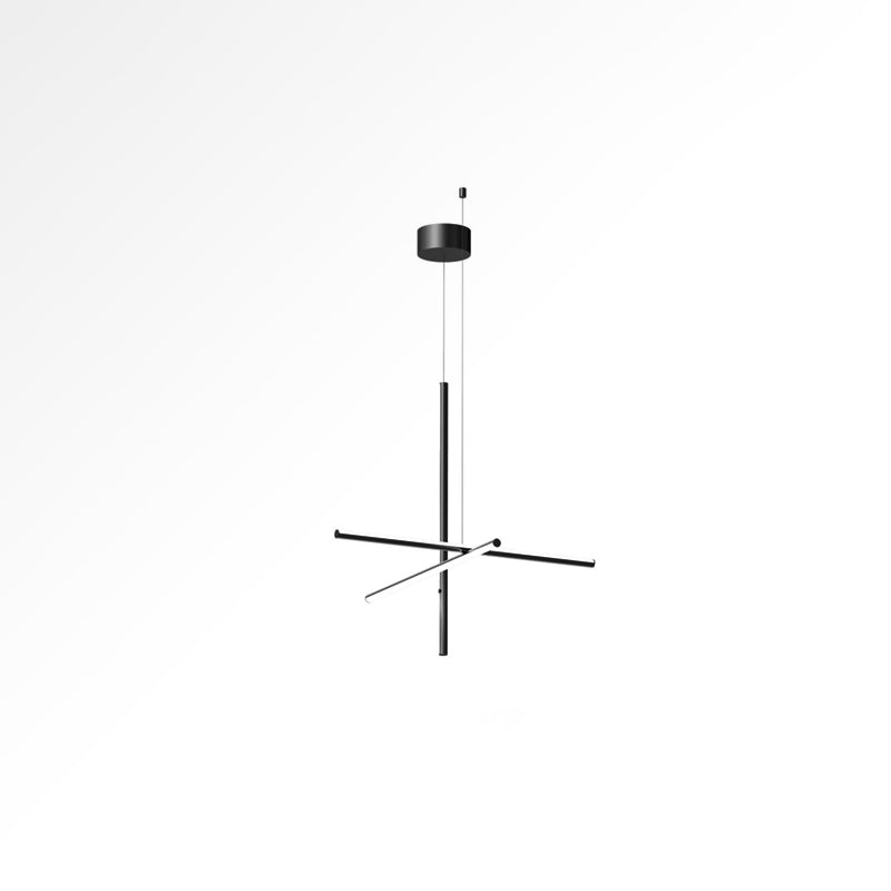 Gridline Linear Chandelier-Neutral Decor