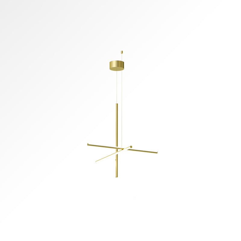 Gridline Linear Chandelier-Neutral Decor
