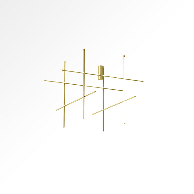 Gridline Linear Chandelier-Neutral Decor