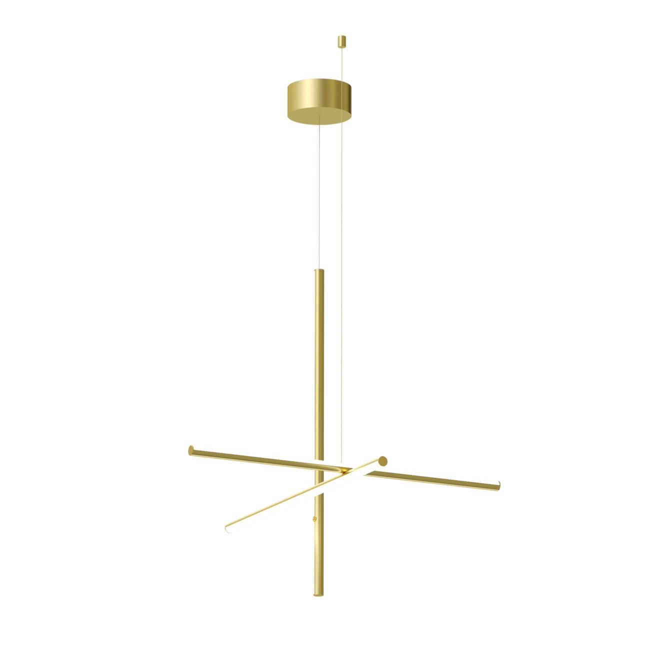 Gridline Linear Chandelier-Neutral Decor