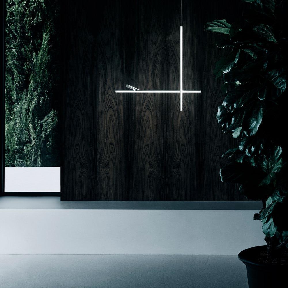 Gridline Linear Chandelier-Neutral Decor