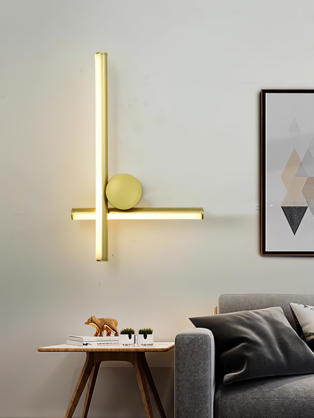 Rixu Modern Minimalist Unique Wall Lamp-Neutral Decor
