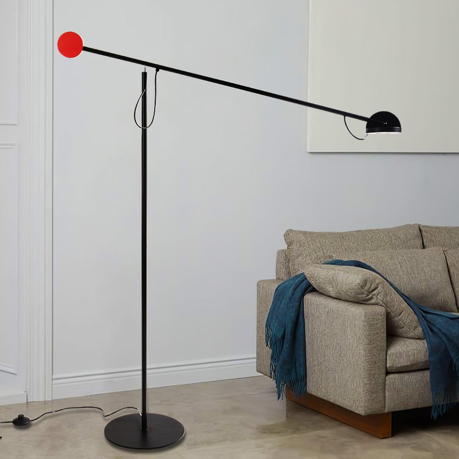 Teveny Minimalist Floor Lamp-Neutral Decor